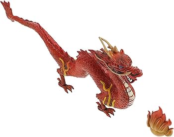 三頭龍 フィギュア 黒と赤 約30cm 三頭龍 フィギュア 黒と赤 約30cm Amazon.co.jp: MUKSSE